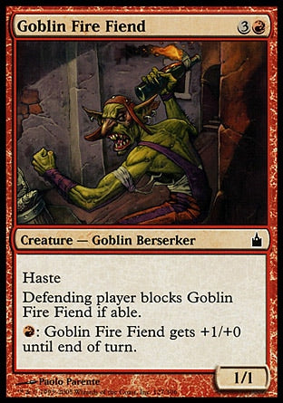 Goblin Demônio de Fogo / Goblin Fire Fiend - Magic: The Gathering - MoxLand