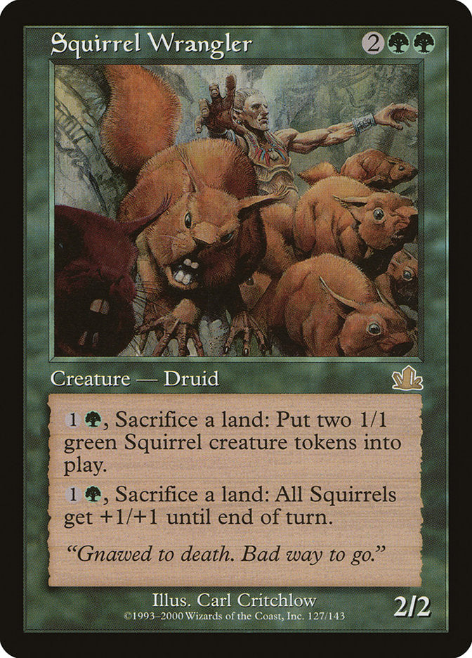 Esquilo Brigão / Squirrel Wrangler - Magic: The Gathering - MoxLand