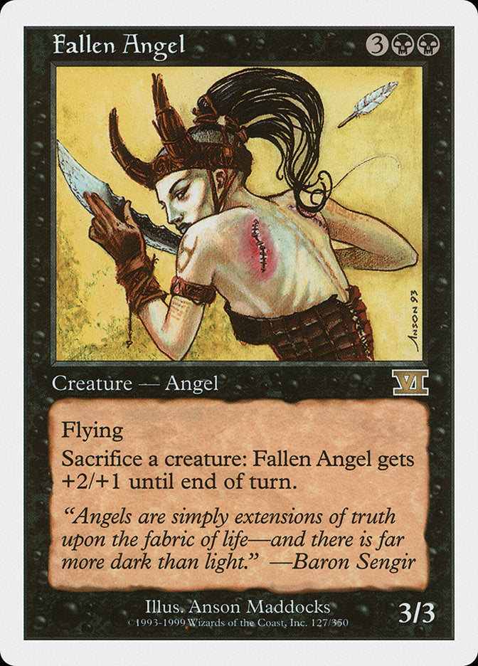 Anjo Caído / Fallen Angel - Magic: The Gathering - MoxLand