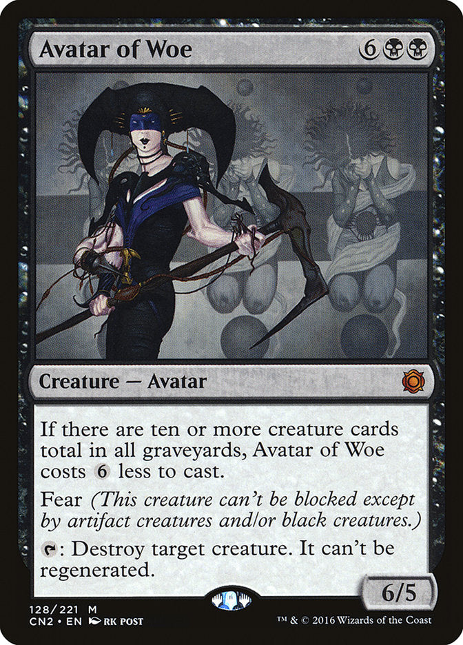 Avatar da Mágoa / Avatar of Woe - Magic: The Gathering - MoxLand