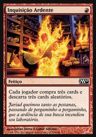 Inquisição Ardente / Burning Inquiry - Magic: The Gathering - MoxLand