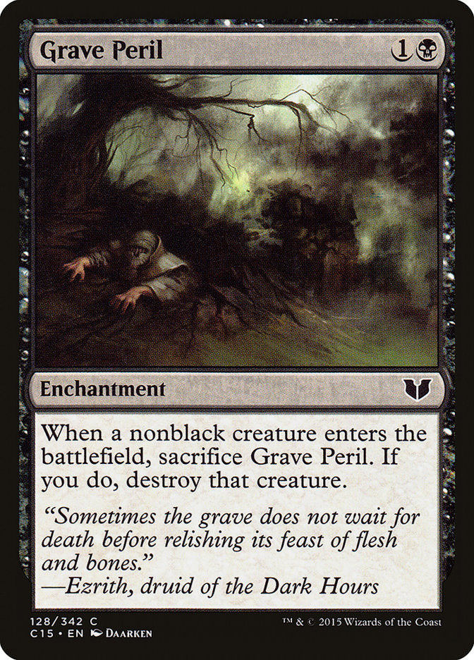 Grave Perigo / Grave Peril - Magic: The Gathering - MoxLand