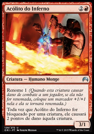 Acólito do Inferno / Acolyte of the Inferno - Magic: The Gathering - MoxLand