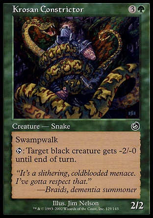 Serpente Constritora Krosana / Krosan Constrictor - Magic: The Gathering - MoxLand