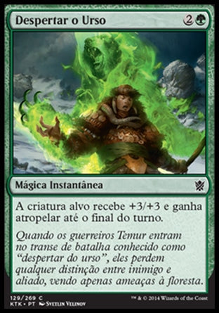 Despertar o Urso / Awaken the Bear - Magic: The Gathering - MoxLand