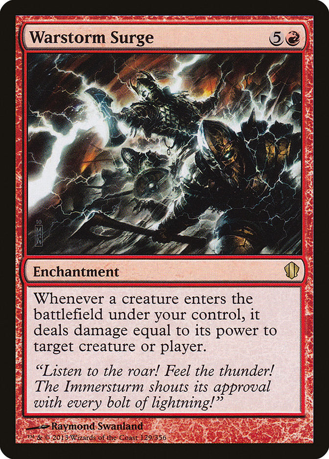 Surto da Tempestade Bélica / Warstorm Surge - Magic: The Gathering - MoxLand