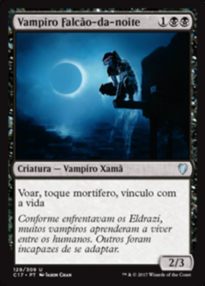 Vampiro Falcão-da-noite / Vampire Nighthawk - Magic: The Gathering - MoxLand