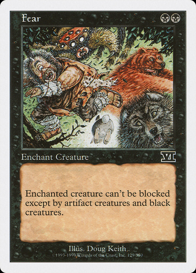 Amedrontar / Fear - Magic: The Gathering - MoxLand