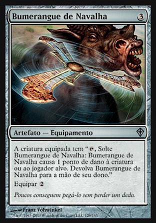 Bumerangue de Navalha / Razor Boomerang - Magic: The Gathering - MoxLand