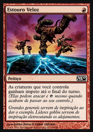 Estouro Veloz / Burst of Speed - Magic: The Gathering - MoxLand