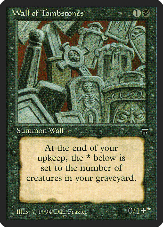 Wall of Tombstones / Wall of Tombstones - Magic: The Gathering - MoxLand