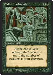 Wall of Tombstones / Wall of Tombstones - Magic: The Gathering - MoxLand