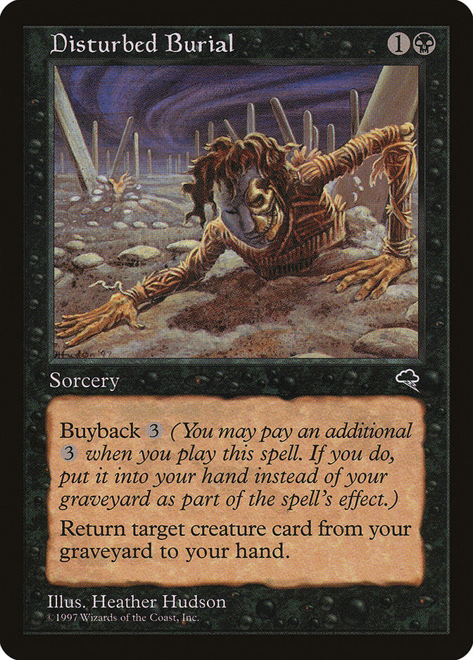 Funeral Interrompido / Disturbed Burial - Magic: The Gathering - MoxLand