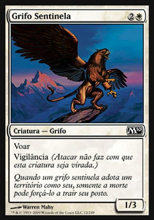 Grifo Sentinela / Griffin Sentinel - Magic: The Gathering - MoxLand