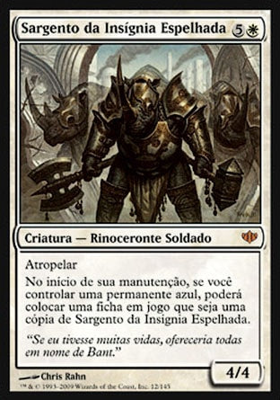 Sargento da Insígnia Espelhada / Mirror-Sigil Sergeant - Magic: The Gathering - MoxLand