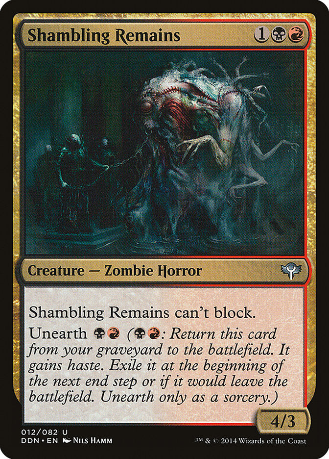 Resquícios Trôpegos / Shambling Remains - Magic: The Gathering - MoxLand