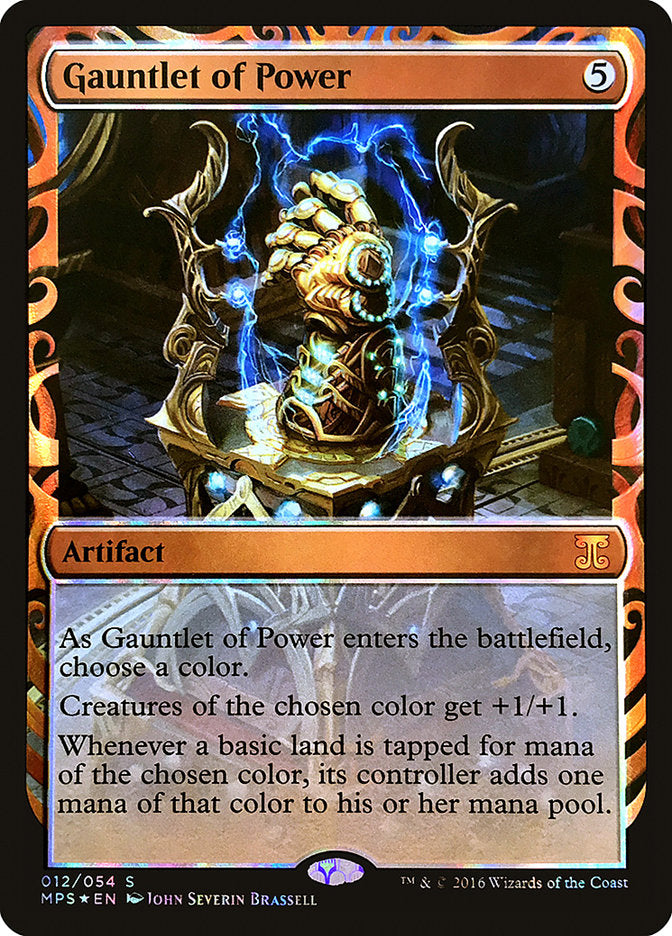 Manoplas do Poder / Gauntlet of Power - Magic: The Gathering - MoxLand