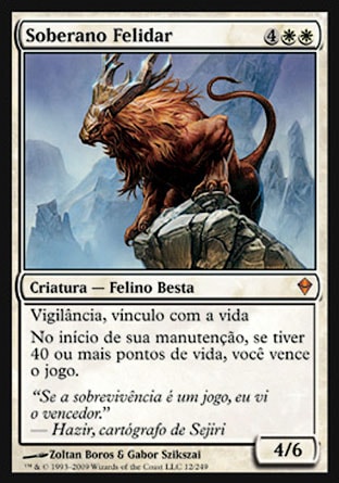 Soberano Felidar / Felidar Sovereign - Magic: The Gathering - MoxLand