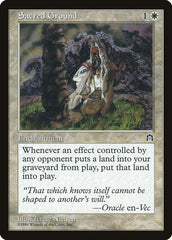 Solo Consagrado / Sacred Ground - Magic: The Gathering - MoxLand