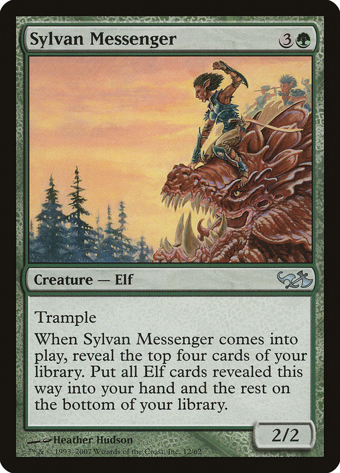 Mensageira Silvestre / Sylvan Messenger - Magic: The Gathering - MoxLand