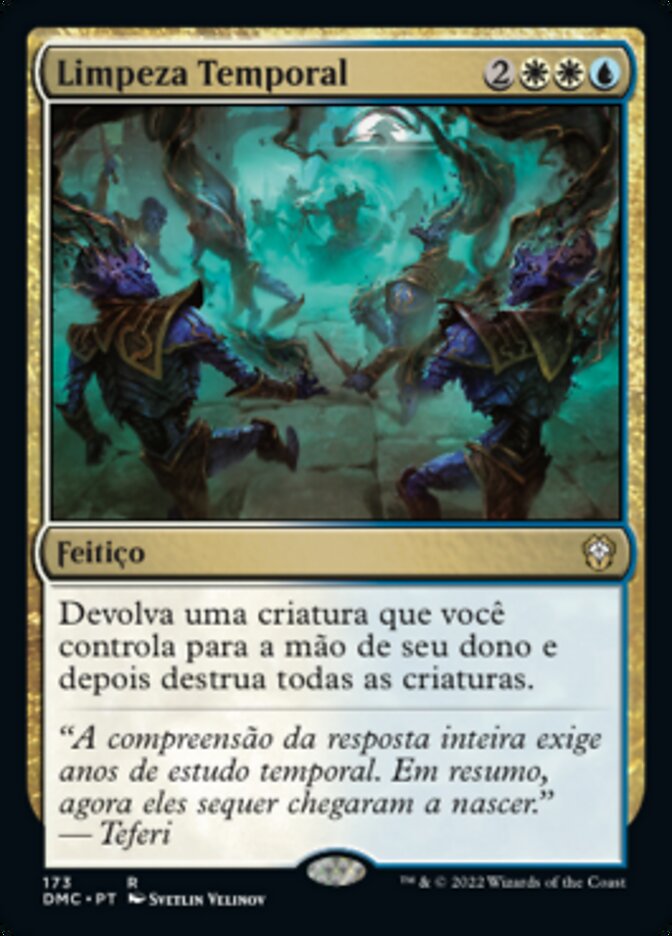 Limpeza Temporal / Time Wipe - Magic: The Gathering - MoxLand