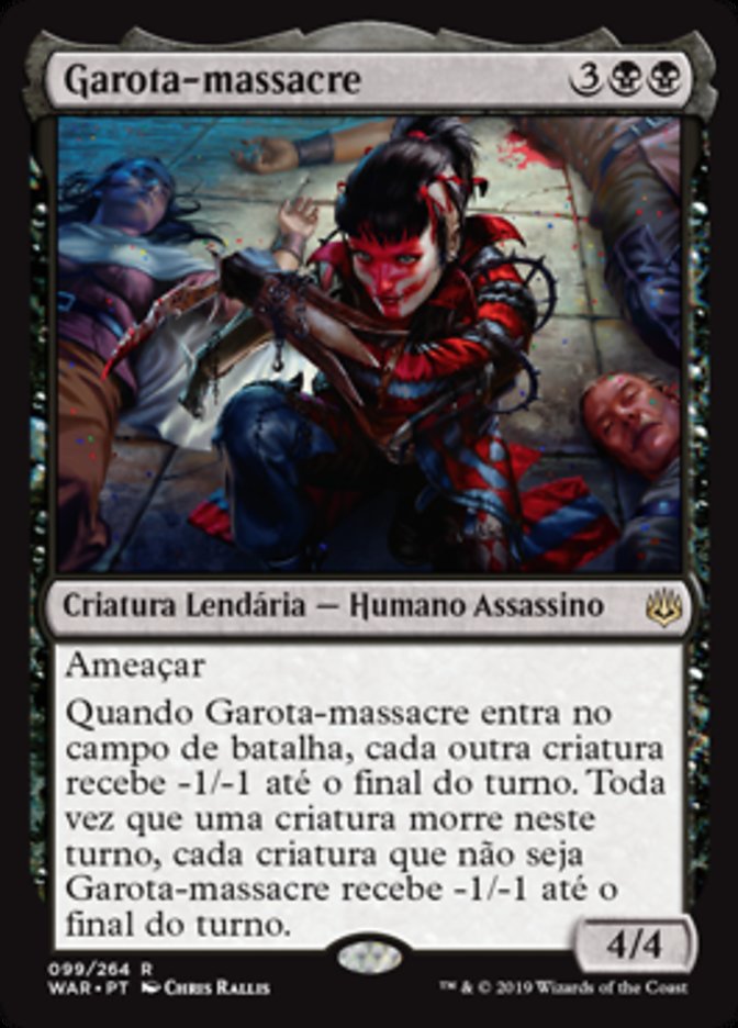 Garota-massacre / Massacre Girl - Magic: The Gathering - MoxLand