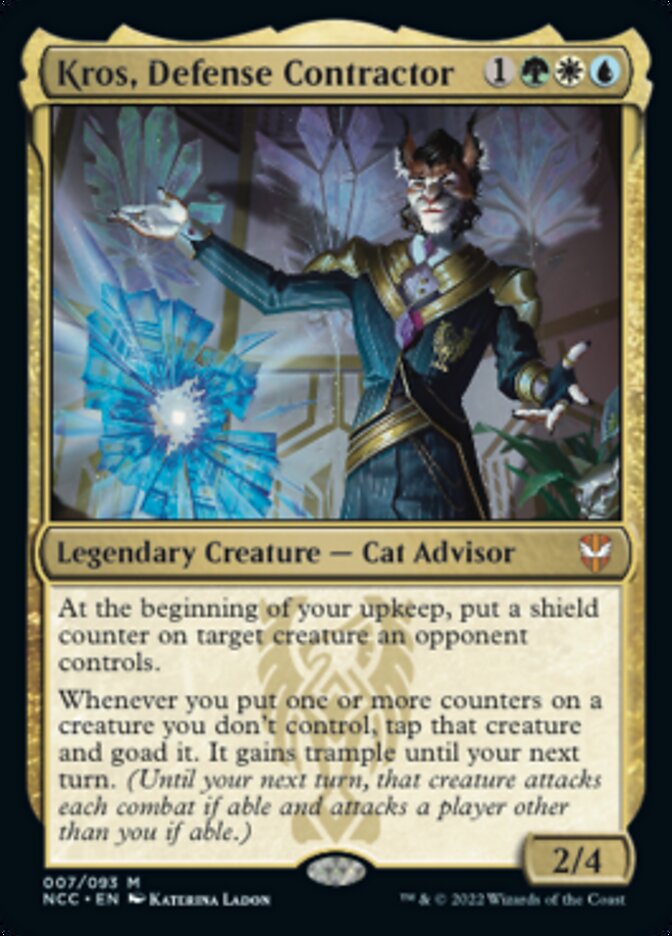 Kros, Fornecedor de Defesa / Kros, Defense Contractor - Magic: The Gathering - MoxLand