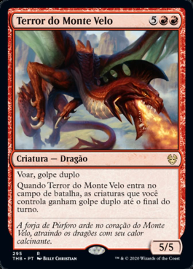 Terror do Monte Velo / Terror of Mount Velus - Magic: The Gathering - MoxLand