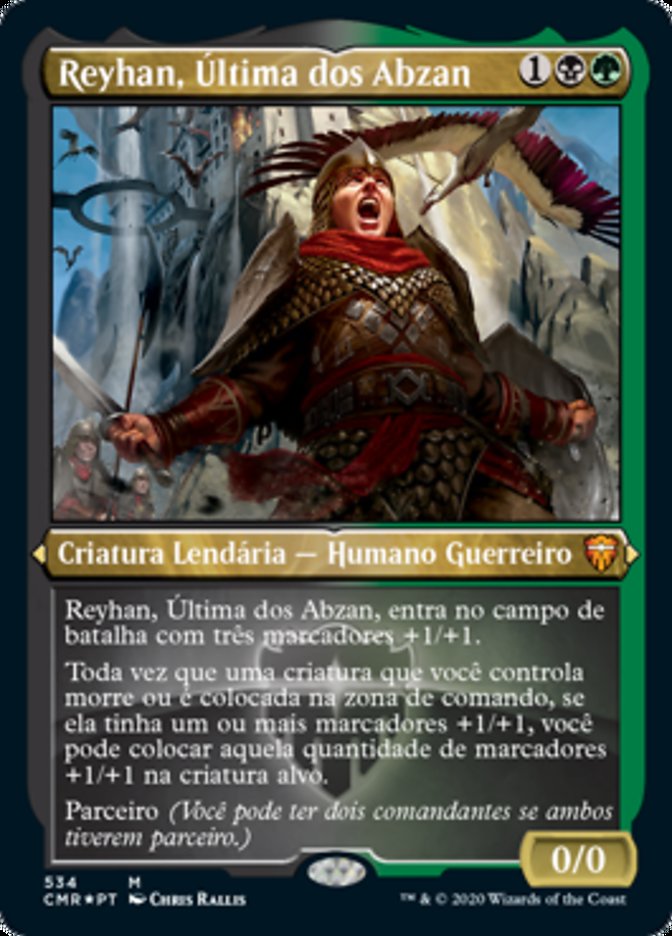 Reyhan, Última dos Abzan / Reyhan, Last of the Abzan - Magic: The Gathering - MoxLand