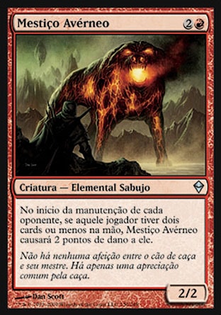 Mestiço Avérneo / Hellfire Mongrel - Magic: The Gathering - MoxLand