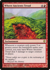 Onde Marcham os Anciãos / Where Ancients Tread - Magic: The Gathering - MoxLand