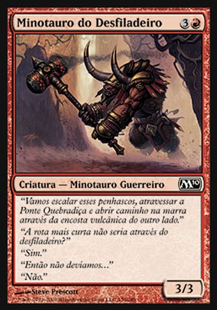 Minotauro do Desfiladeiro / Canyon Minotaur - Magic: The Gathering - MoxLand