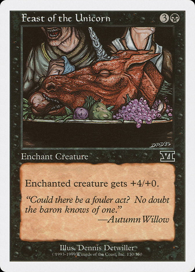 Festim de Unicórnio / Feast of the Unicorn - Magic: The Gathering - MoxLand