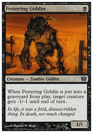 Goblin Apodrecido / Festering Goblin - Magic: The Gathering - MoxLand