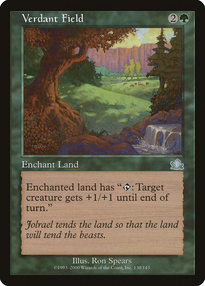 Campo Verdejante / Verdant Field - Magic: The Gathering - MoxLand