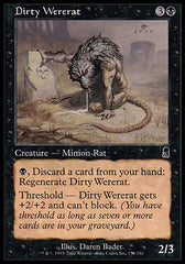 Homem-Rato Imundo / Dirty Wererat - Magic: The Gathering - MoxLand