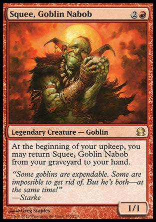 Squee, Nabobo Goblin / Squee, Goblin Nabob - Magic: The Gathering - MoxLand