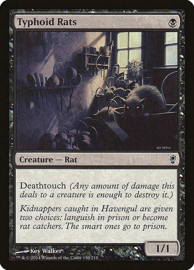 Ratos Tifoides / Typhoid Rats - Magic: The Gathering - MoxLand