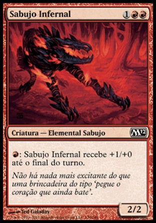 Sabujo Infernal / Fiery Hellhound - Magic: The Gathering - MoxLand