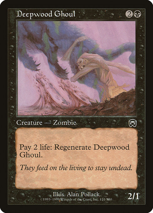 Carniçal de Deepwood / Deepwood Ghoul - Magic: The Gathering - MoxLand