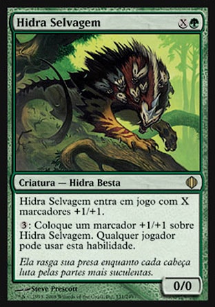 Hidra Selvagem / Feral Hydra - Magic: The Gathering - MoxLand