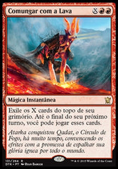 Comungar com a Lava / Commune with Lava - Magic: The Gathering - MoxLand