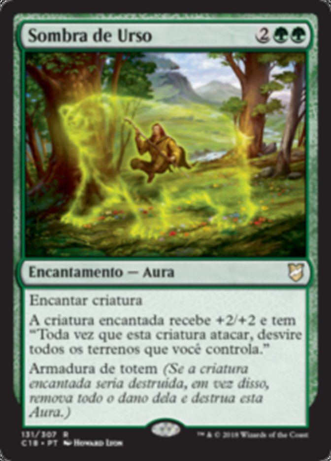 Sombra de Urso / Bear Umbra - Magic: The Gathering - MoxLand