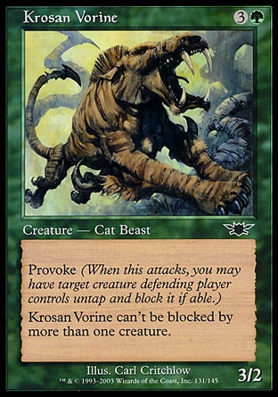 Vorino Krosano / Krosan Vorine - Magic: The Gathering - MoxLand