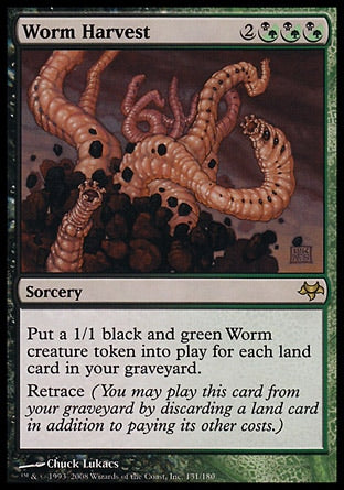 Colheita de Vorme / Worm Harvest - Magic: The Gathering - MoxLand