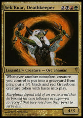 Sek'Kuar, Carcereiro da Morte / Sek'Kuar, Deathkeeper - Magic: The Gathering - MoxLand