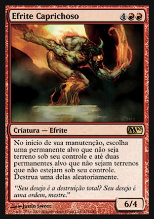 Efrite Caprichoso / Capricious Efreet - Magic: The Gathering - MoxLand