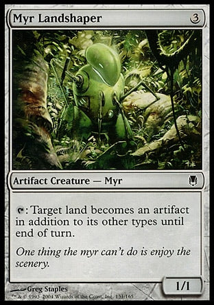 Myr Moldaterreno / Myr Landshaper - Magic: The Gathering - MoxLand