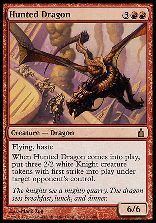 Dragão Caçado / Hunted Dragon - Magic: The Gathering - MoxLand