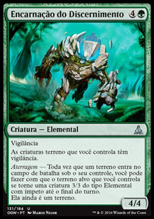 Encarnação do Discernimento / Embodiment of Insight - Magic: The Gathering - MoxLand